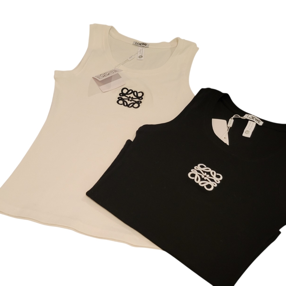LOEWE Anagram Ribbed Sleeveless Top | NWT | Luxury Designer - Picture 7 of 9